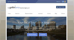 Desktop Screenshot of griffinlantzinsurance.com